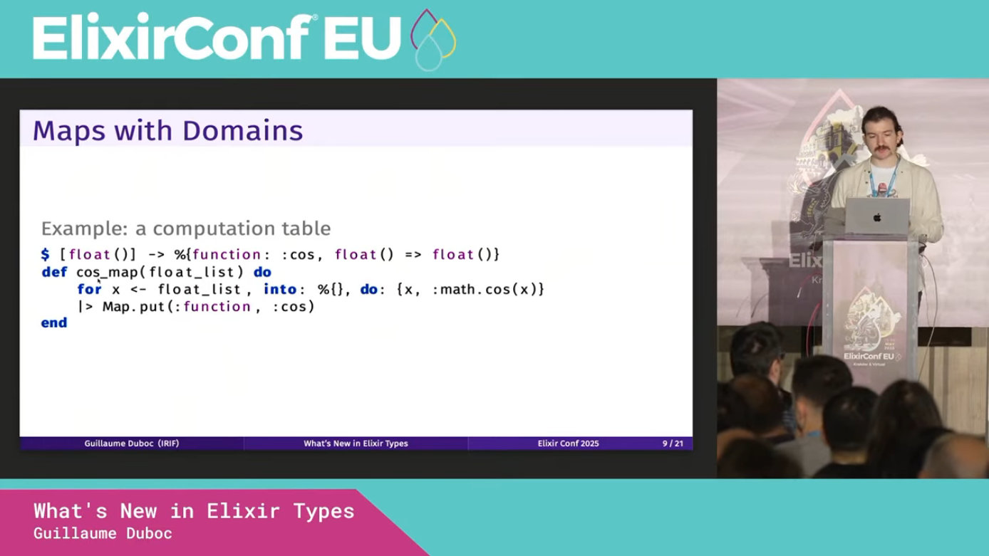 Скрин с доклада про Elixir