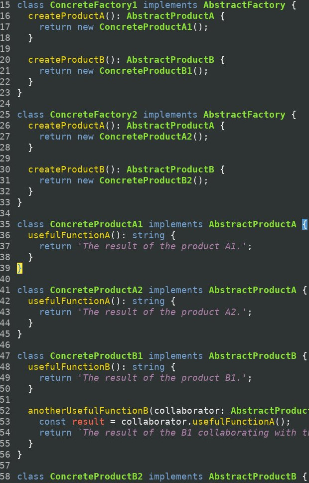 Пример кода с классами